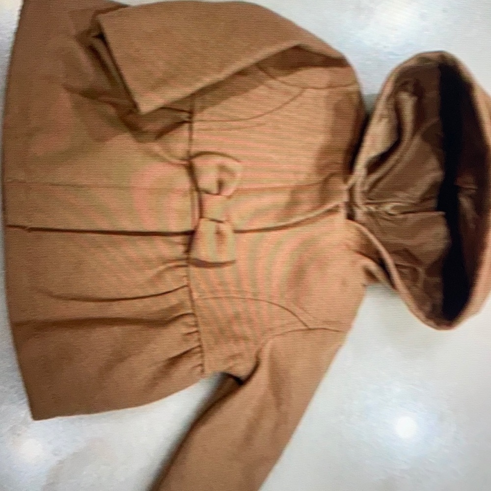 Old Navy Peplum Bow Coat